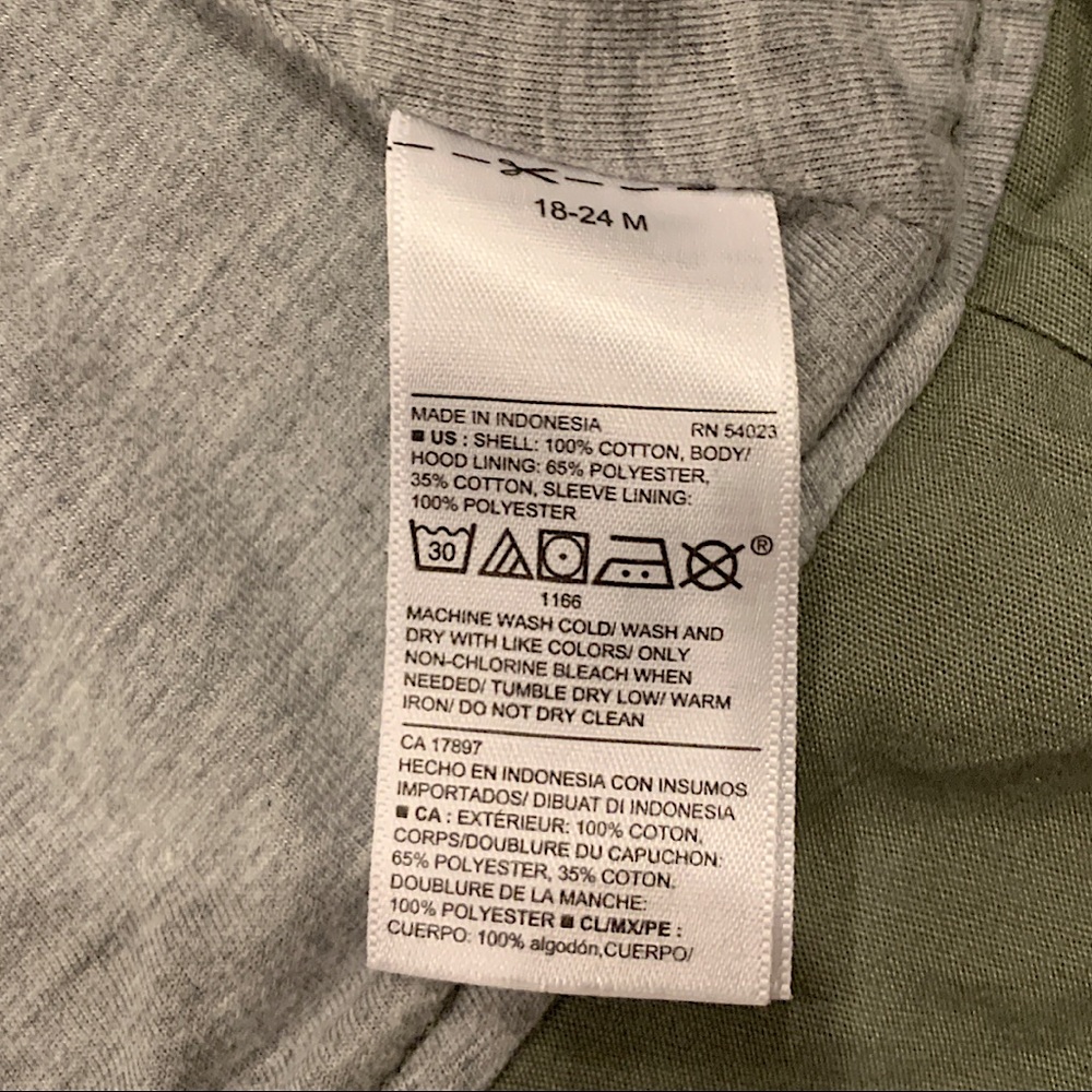 🎉HP🎉Old Navy Utility Jacket 18-24 Months - Picture 4 of 8